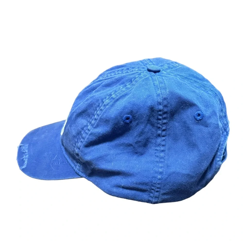 Monsters University MU Blue Disney Adult Unisex Baseball Hat Velcro Size 57-62CM